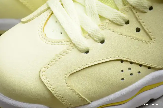 MaikeSneakers Floral (GS) Jordan 6 Yellow 543390-800 Dynamic Retro Air 0426